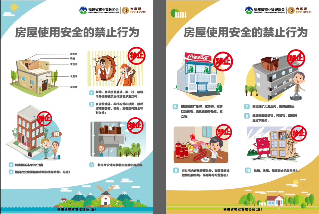 福建省开展房屋使用安全宣传活动 - 福建省物业管理协会
